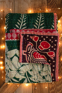 Kantha Holiday Throw