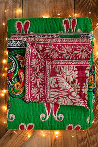 Kantha Holiday Throw