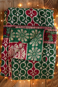 Kantha Holiday Throw