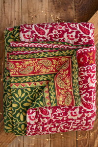 Kantha Holiday Throw