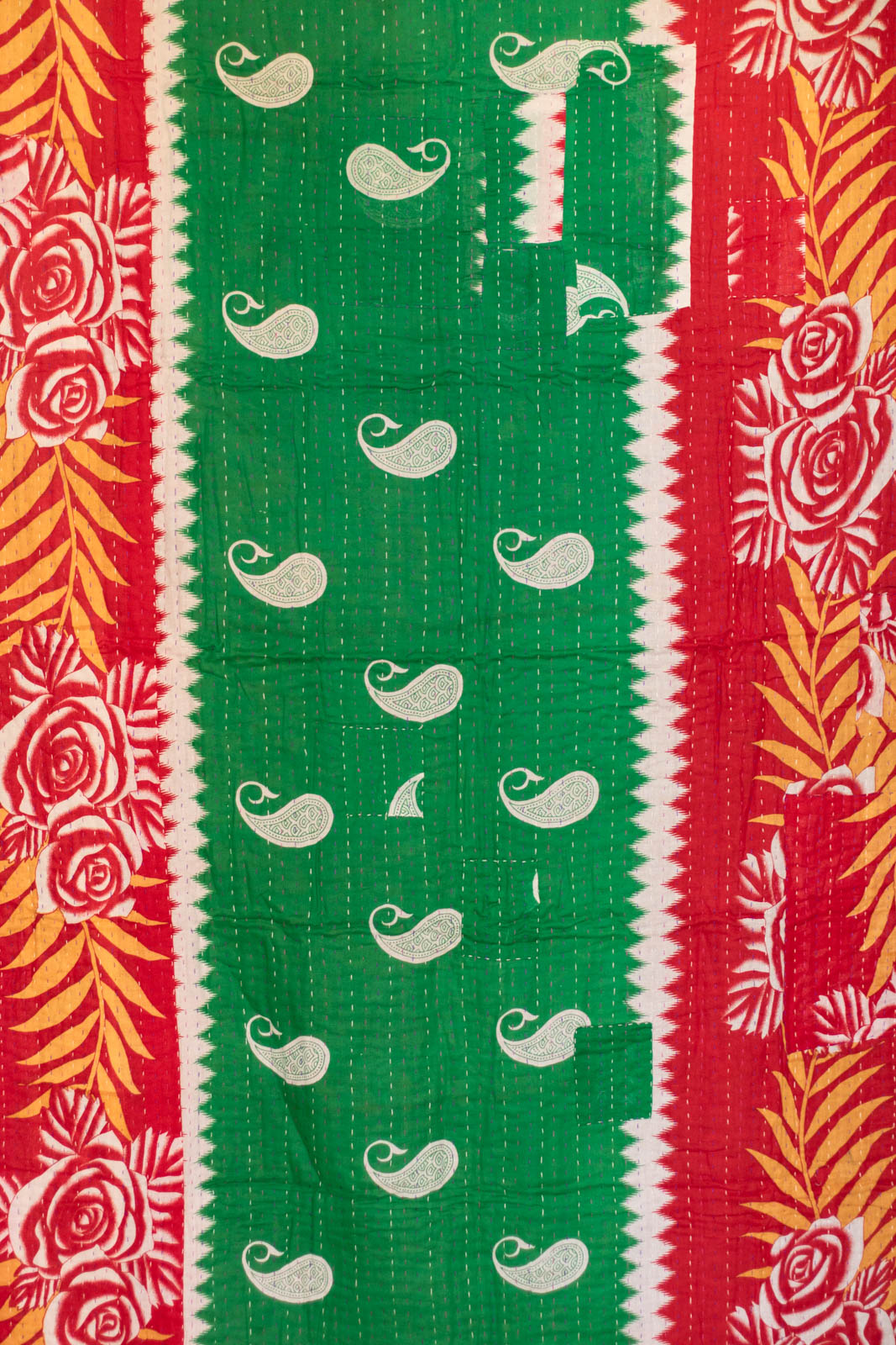 Noel Kantha Christmas Throw