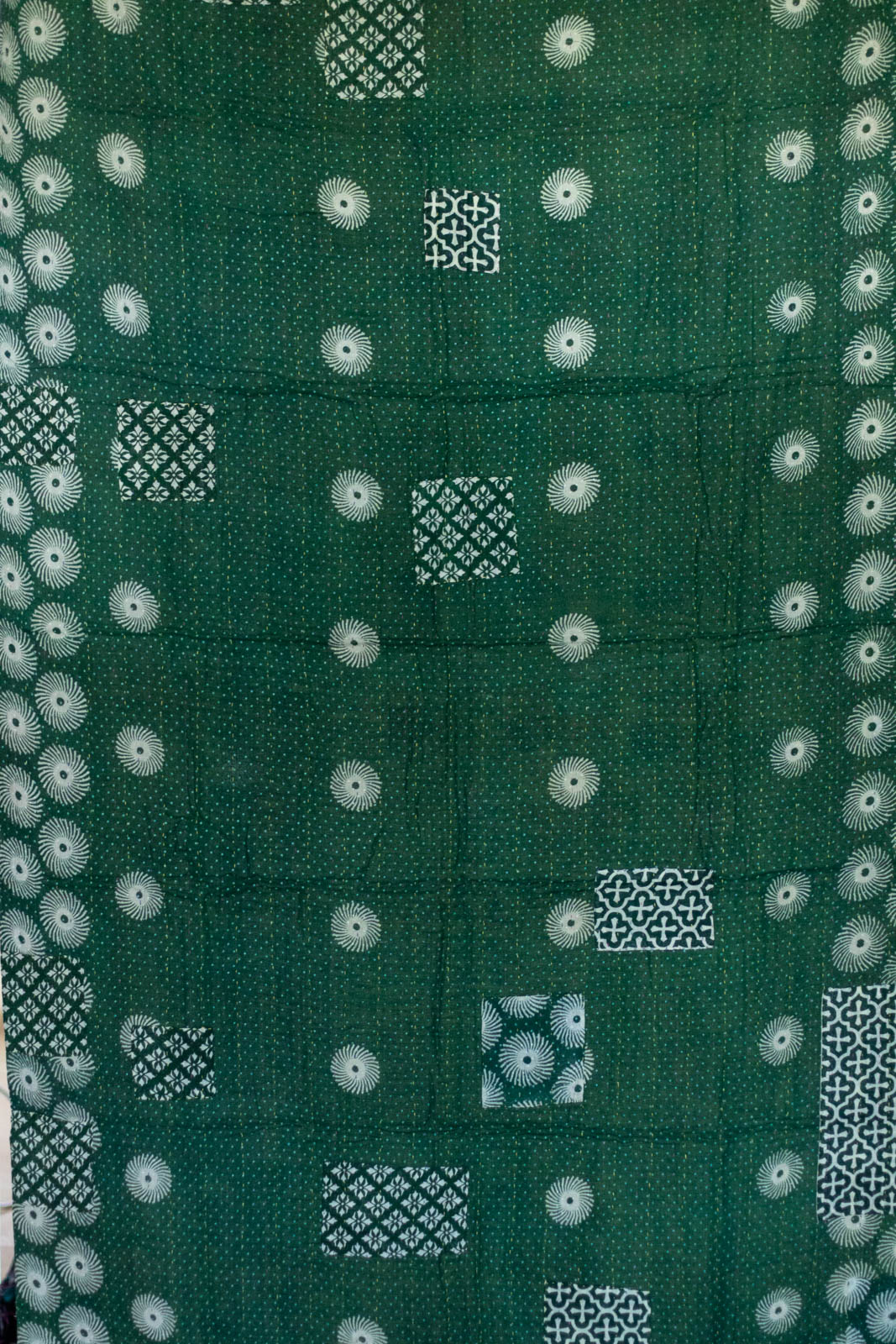 Rejoice Kantha Christmas Throw