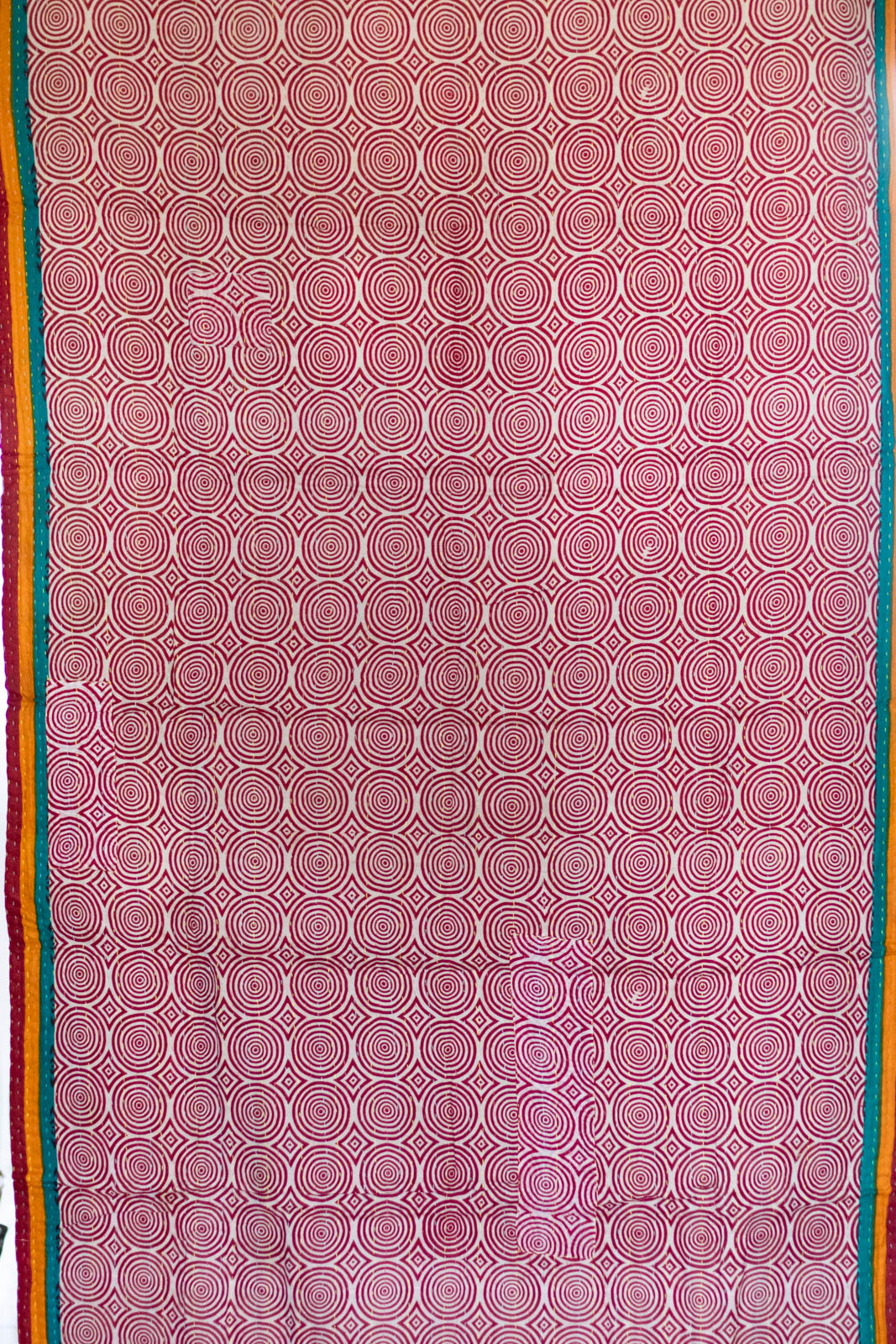 Rudolph Kantha Christmas Throw