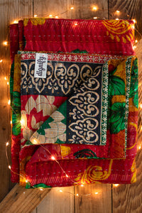 Kantha Holiday Throw