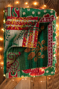 Kantha Holiday Throw