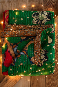 Kantha Holiday Throw