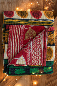 Kantha Holiday Throw