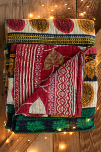 Kantha Holiday Throw