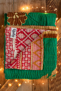 Kantha Holiday Throw