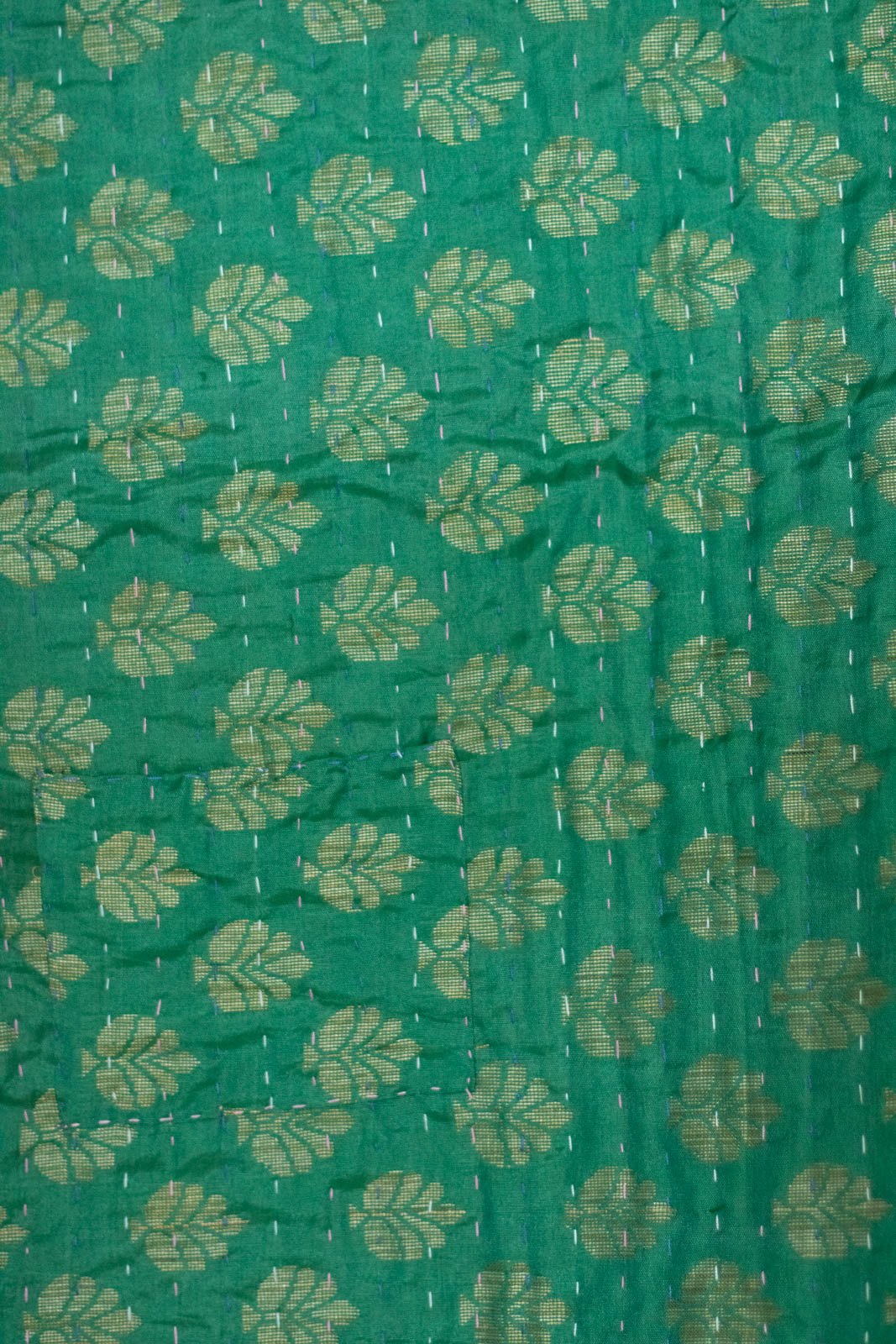 Bough Silk Holiday Kantha Throw