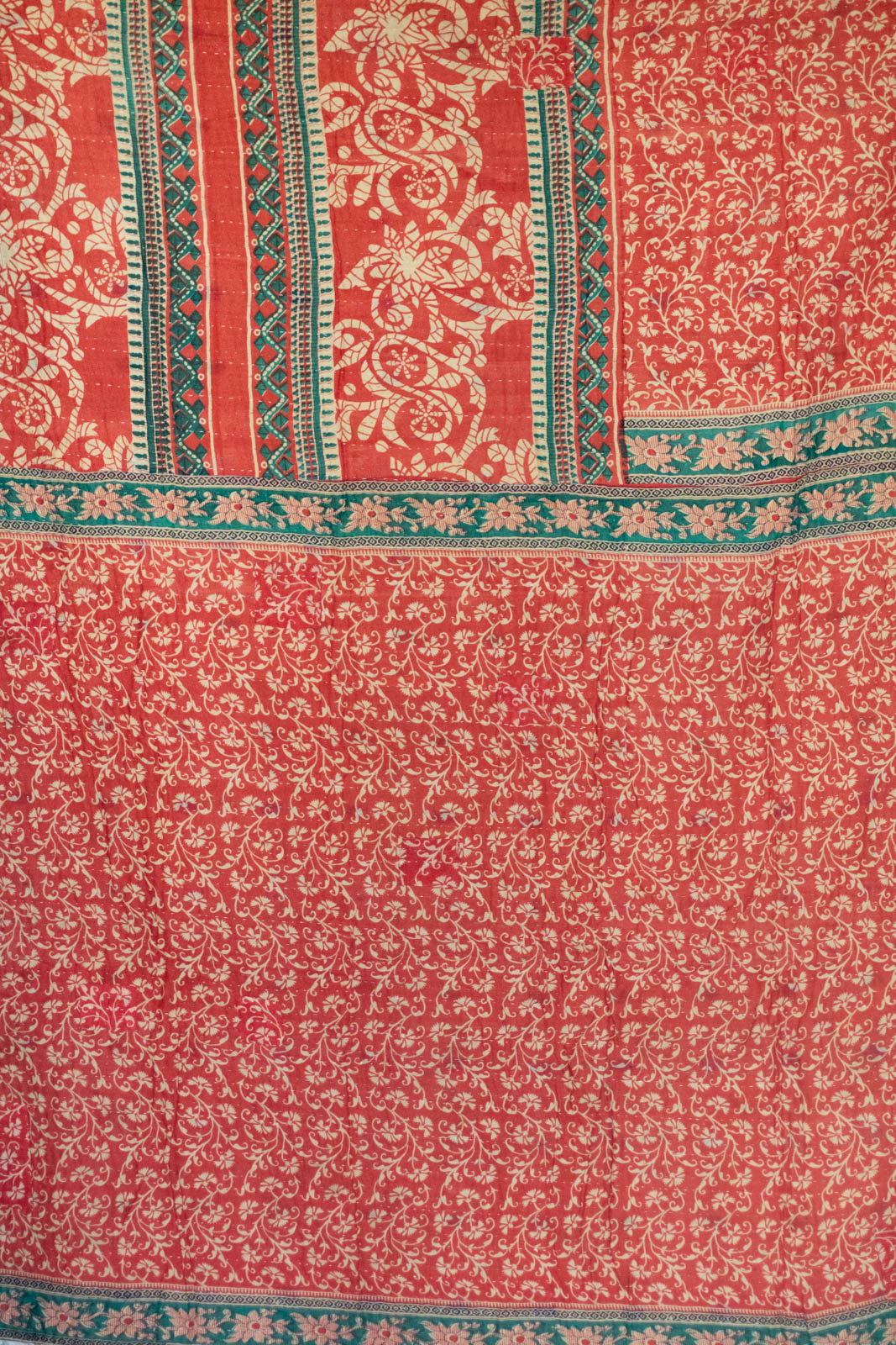 Cozy No. 1 Kantha Large Holiday Throw