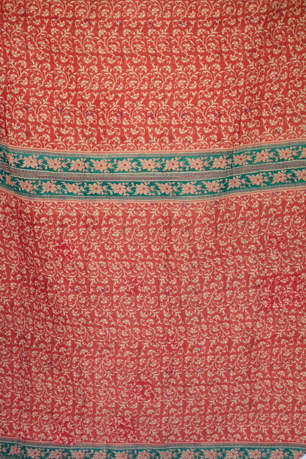 Cozy No. 1 Kantha Large Holiday Throw