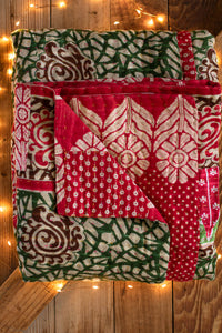 Kantha Holiday Throw