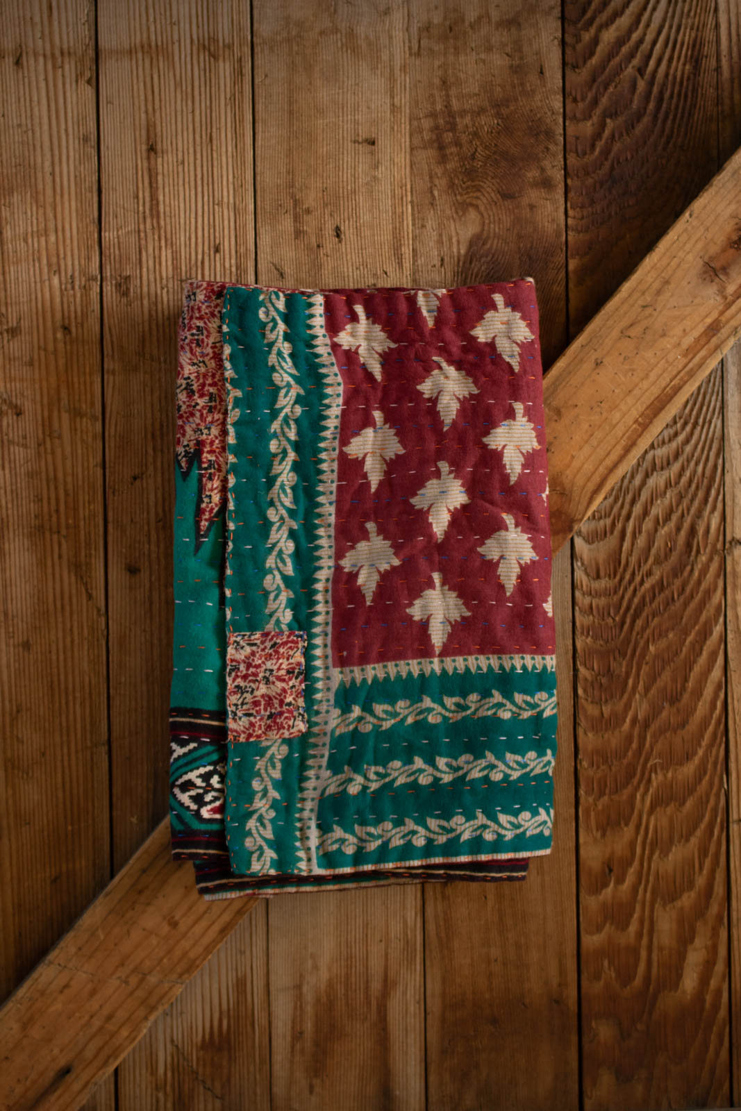 Kantha Holiday Table Runner No. 1