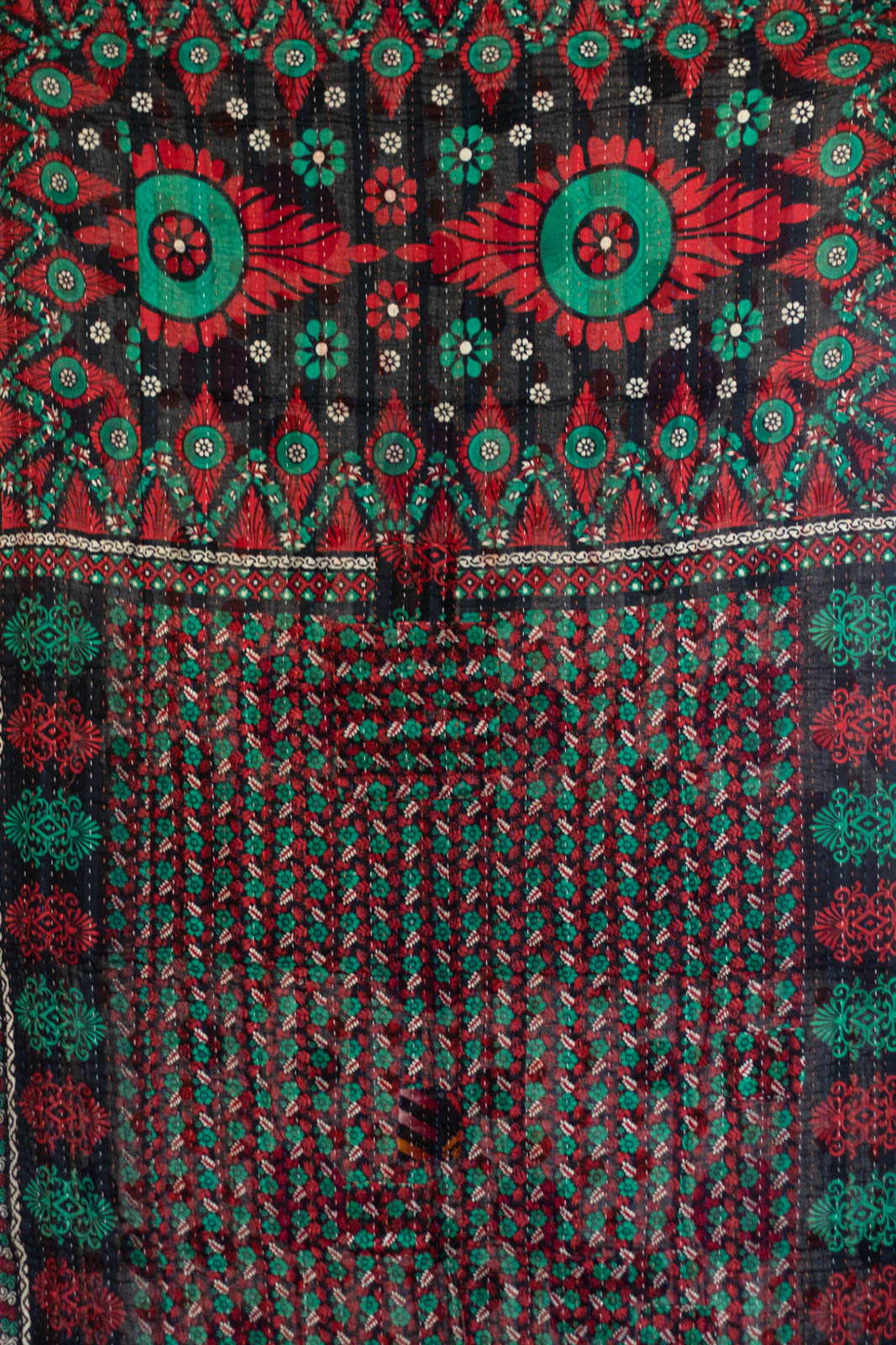 Gift Kantha Christmas Throw