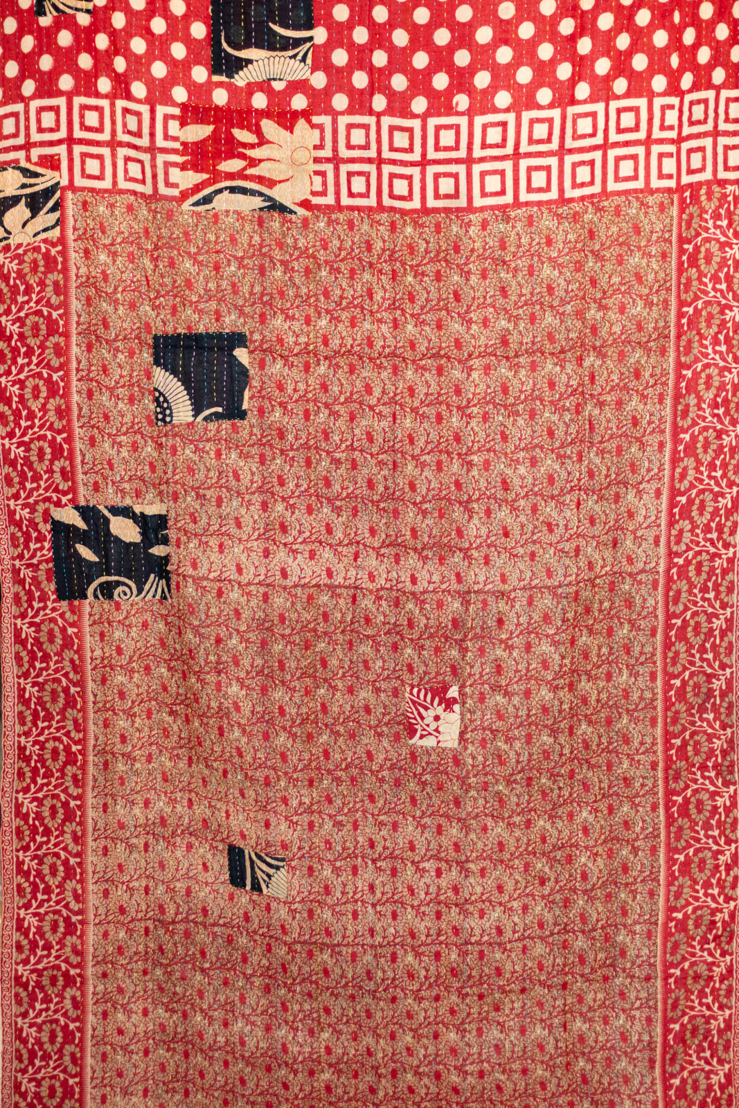 Camaraderie Kantha Throw