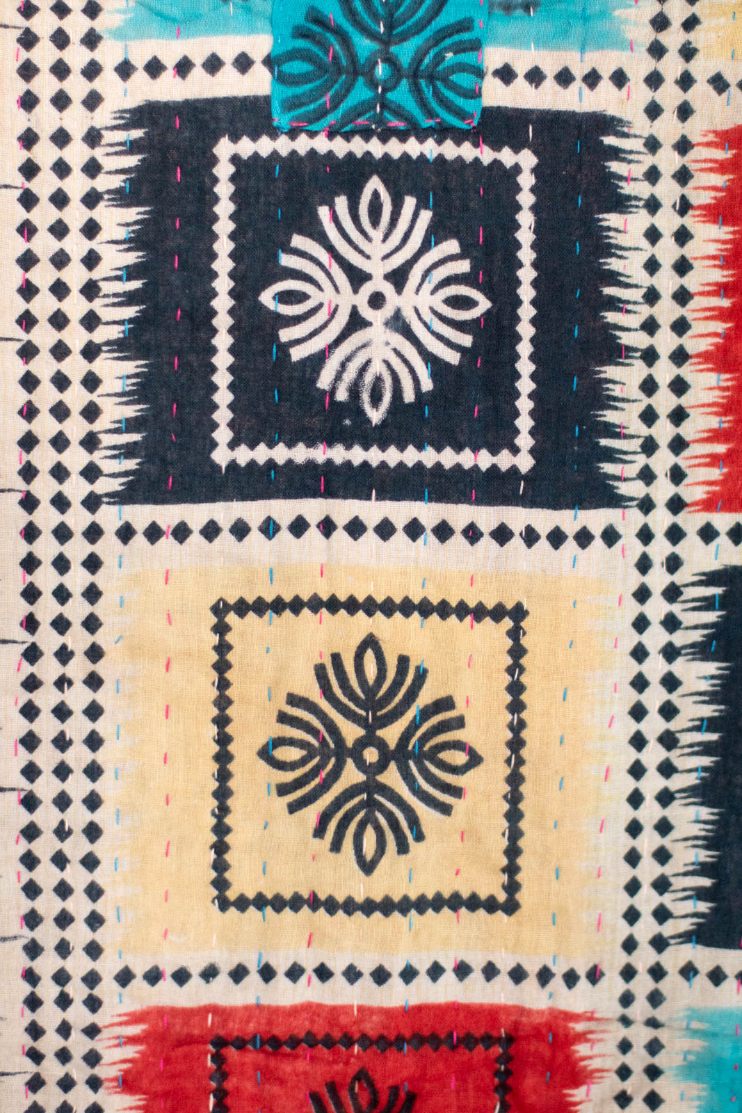 Compassion Kantha Throw