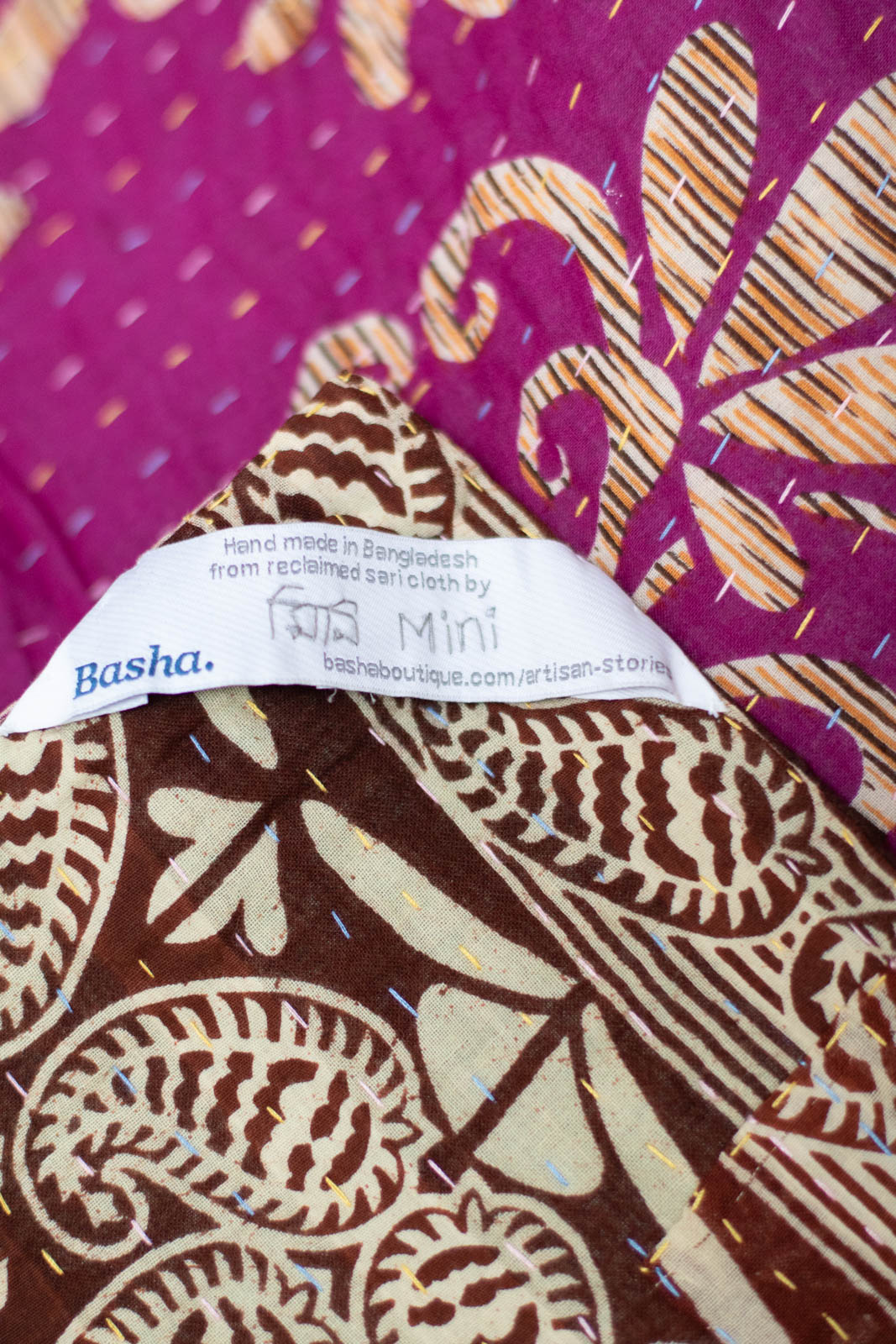 Concern Kantha Throw