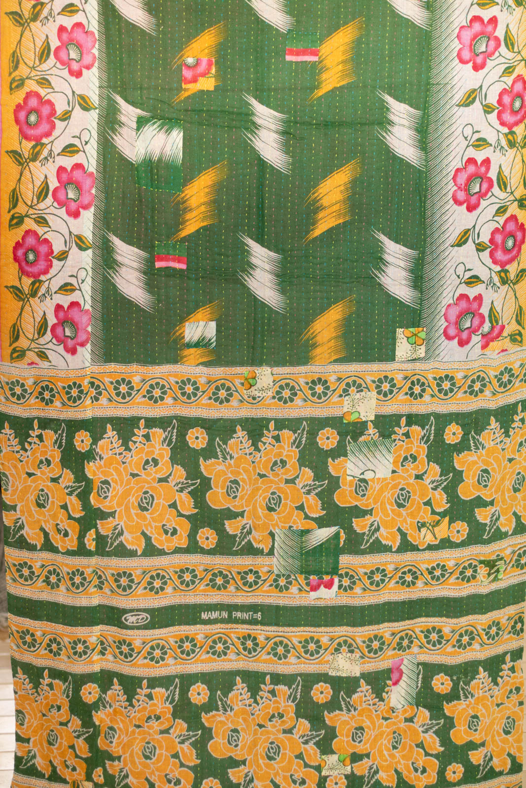 Friendship Kantha Throw