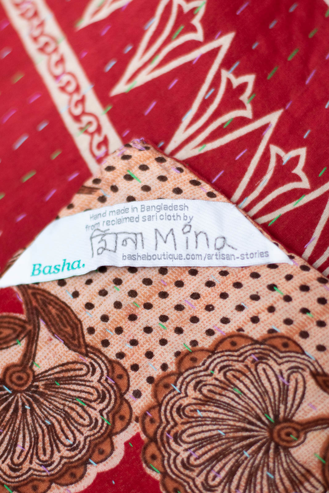 Idea Kantha Throw