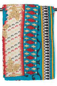 Kantha Throw Bed Quilt