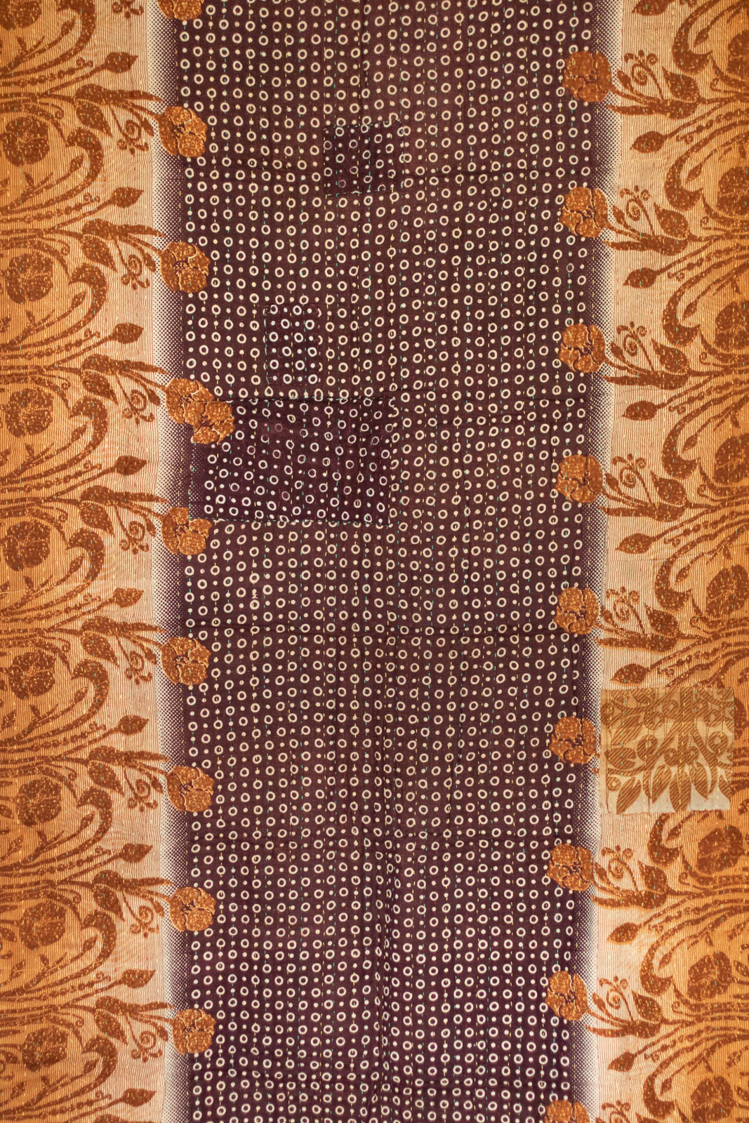 Diary Kantha Throw