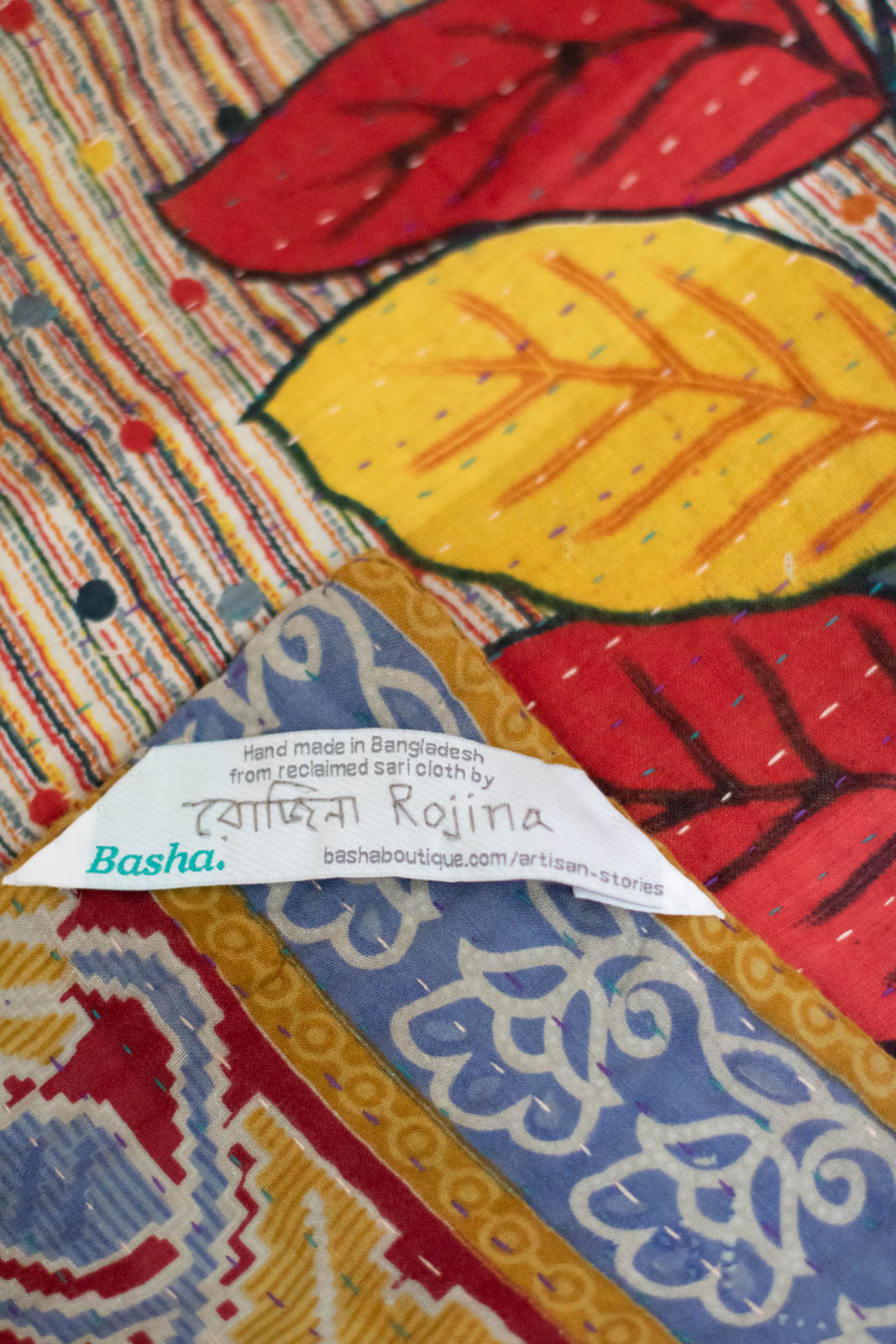 Goodness Kantha Throw