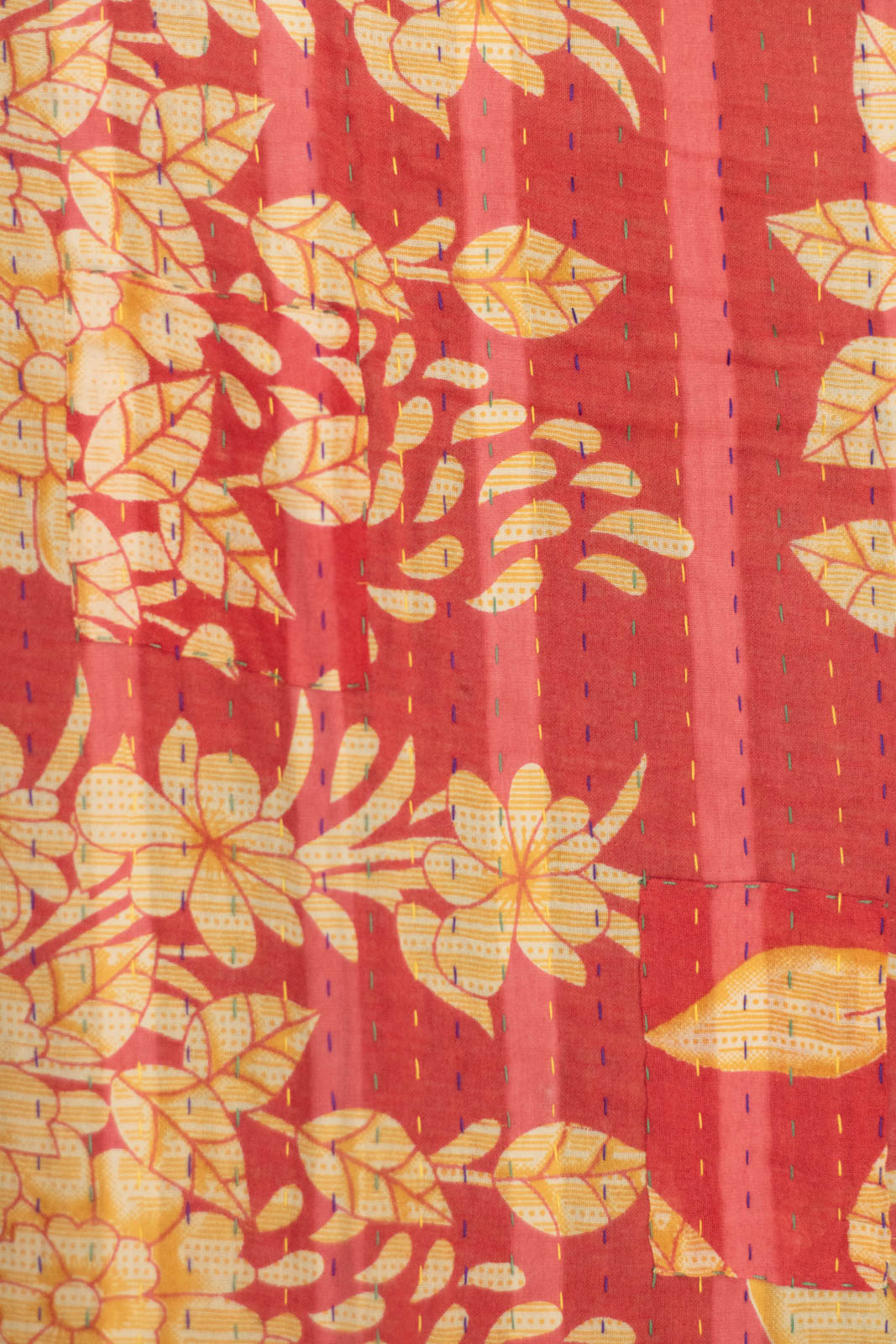 Spirited Kantha Throw