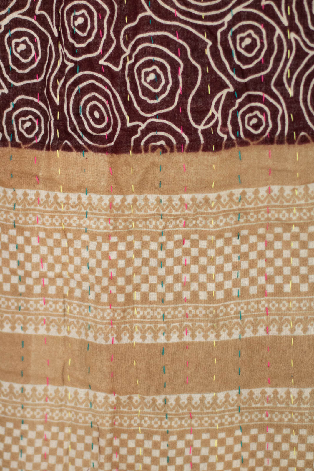 Stir Kantha Throw