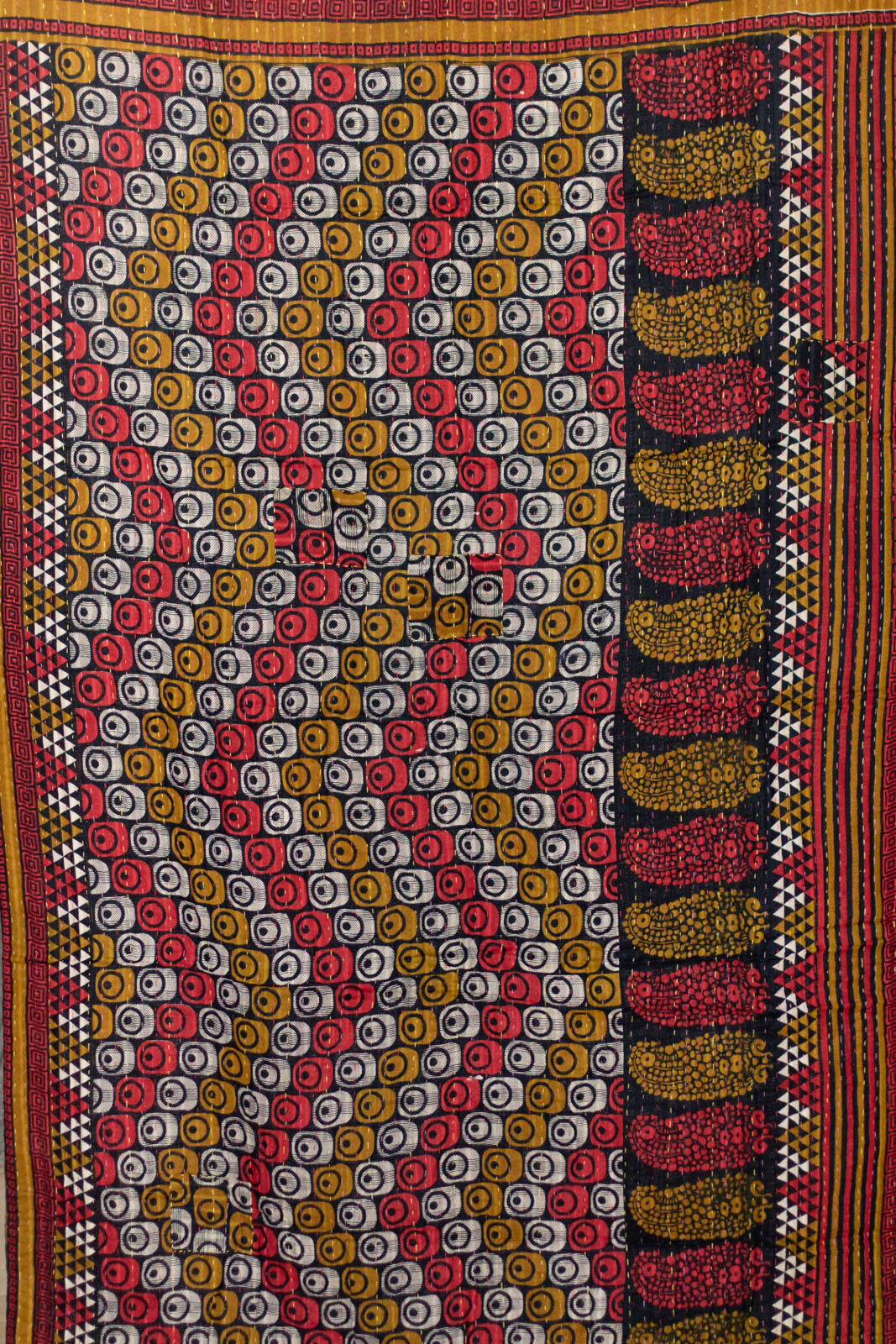 Brotherly Kantha Throw