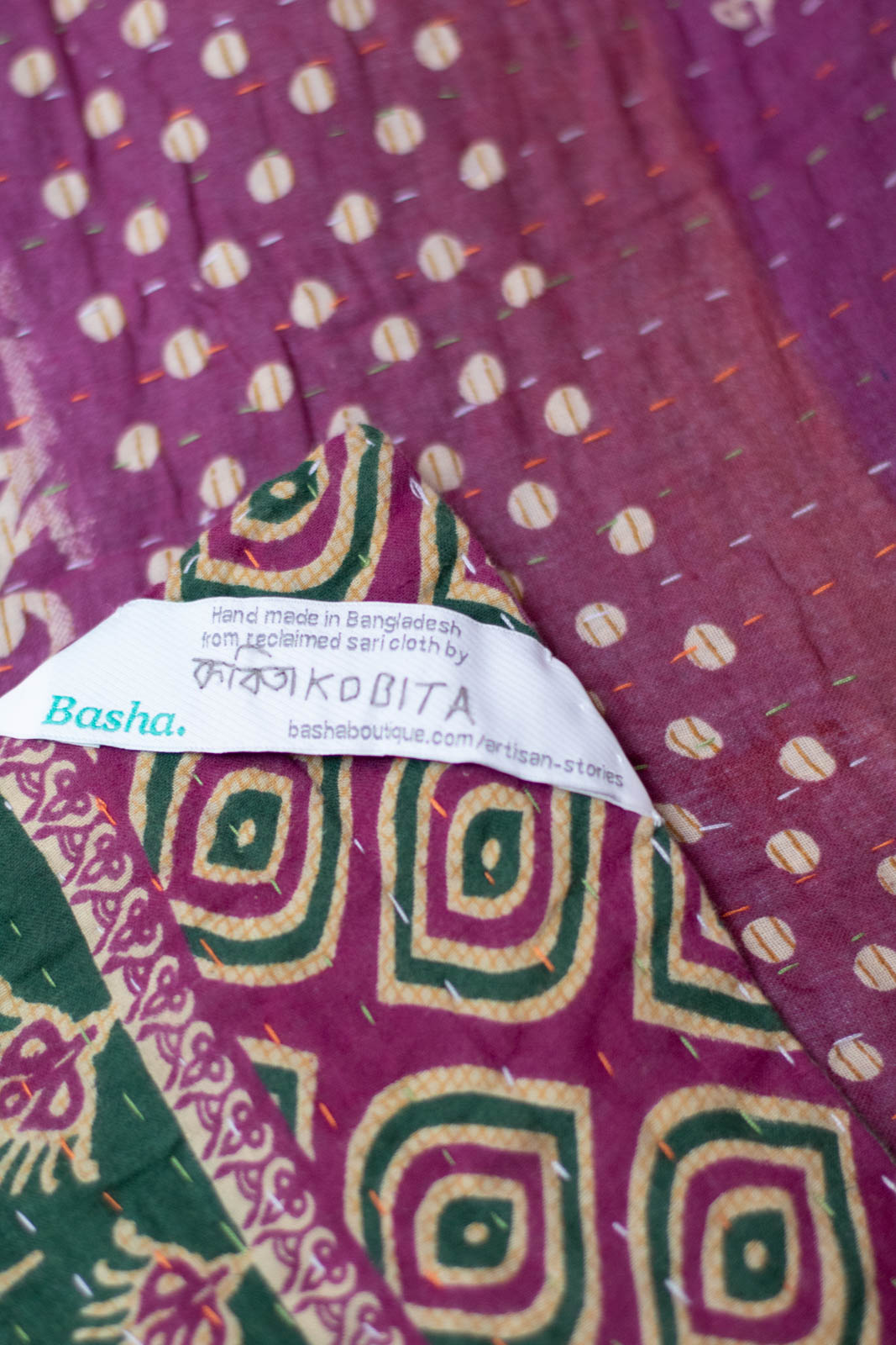 Brave Kantha Throw