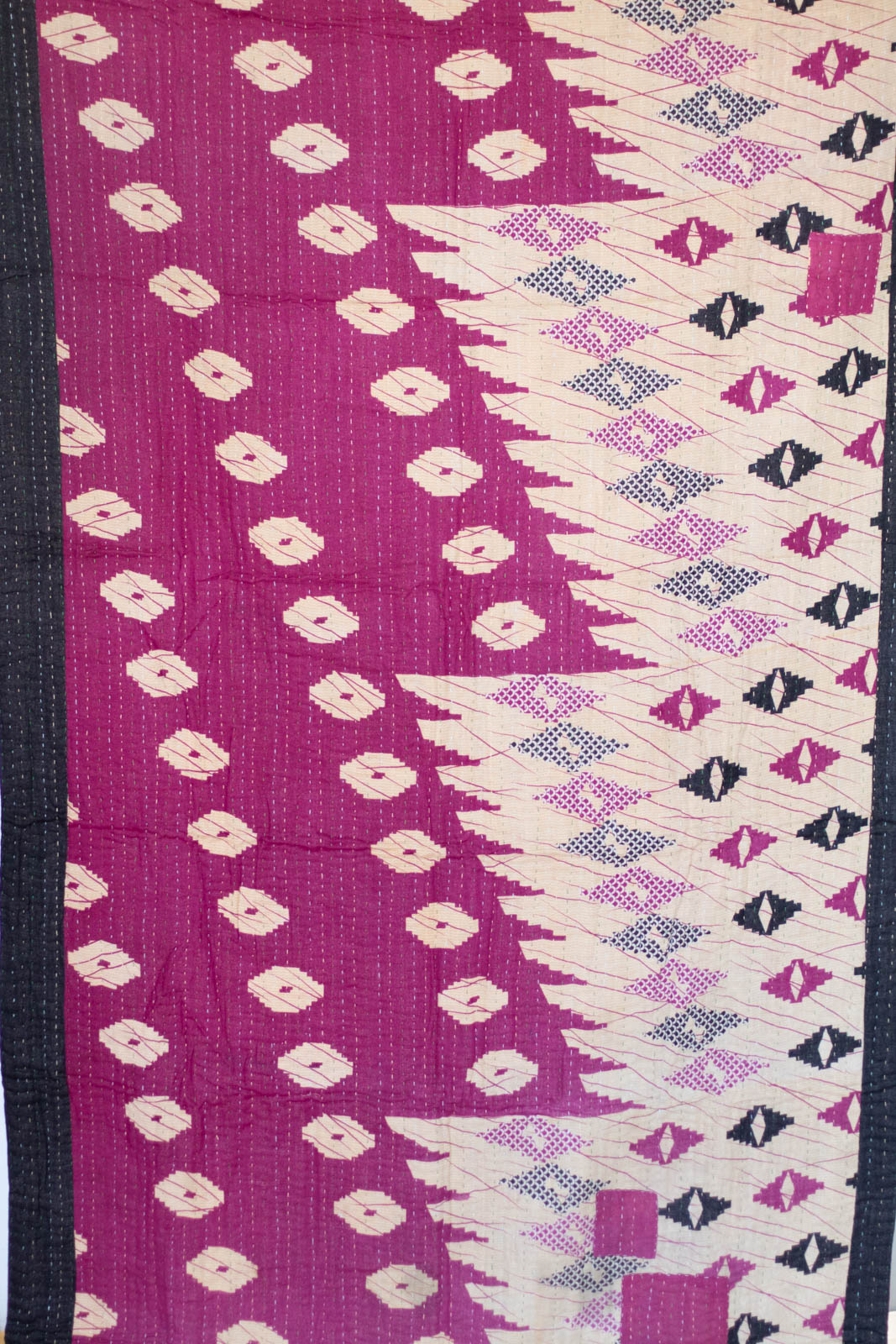 Charge Kantha Throw