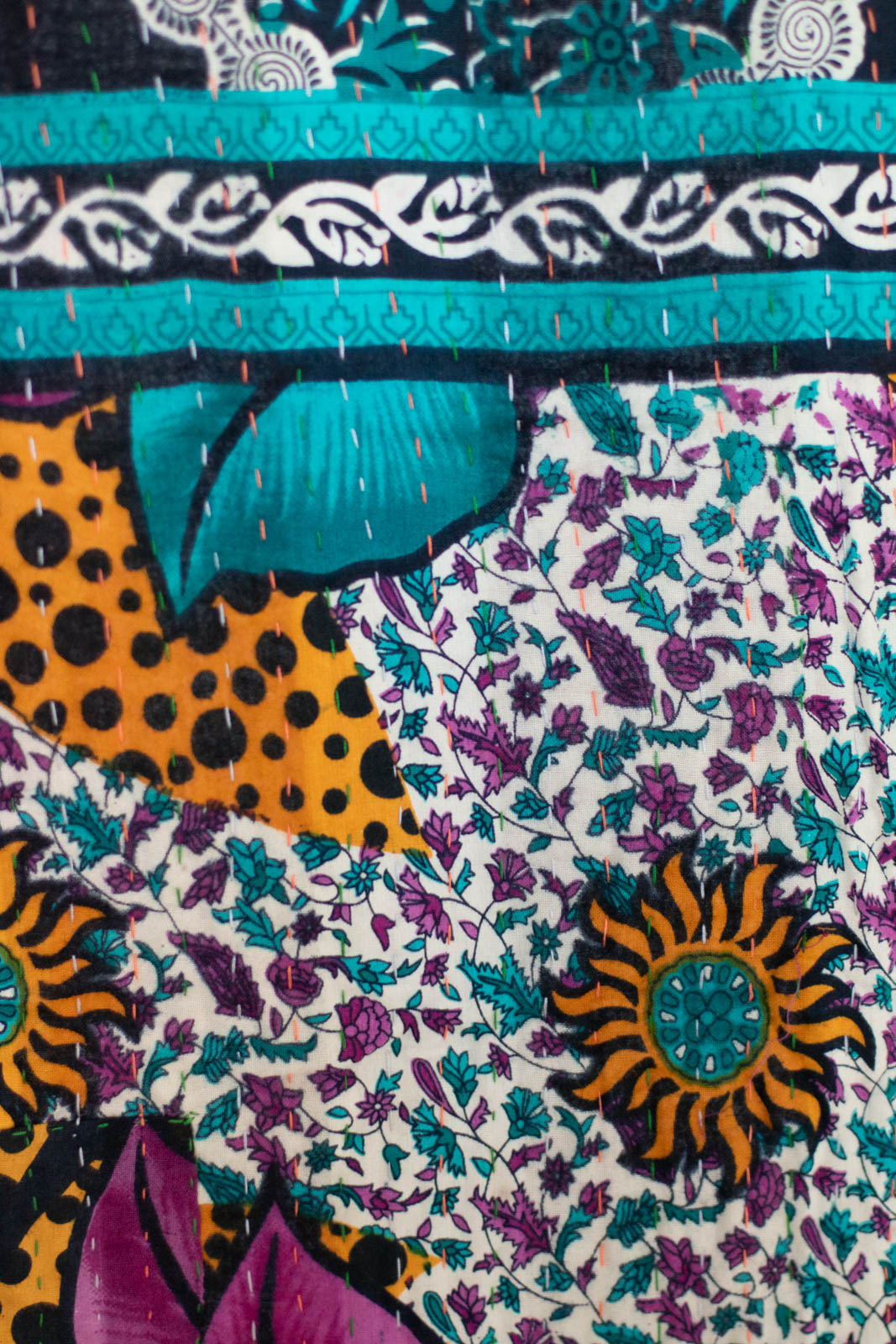 Courage Kantha Throw