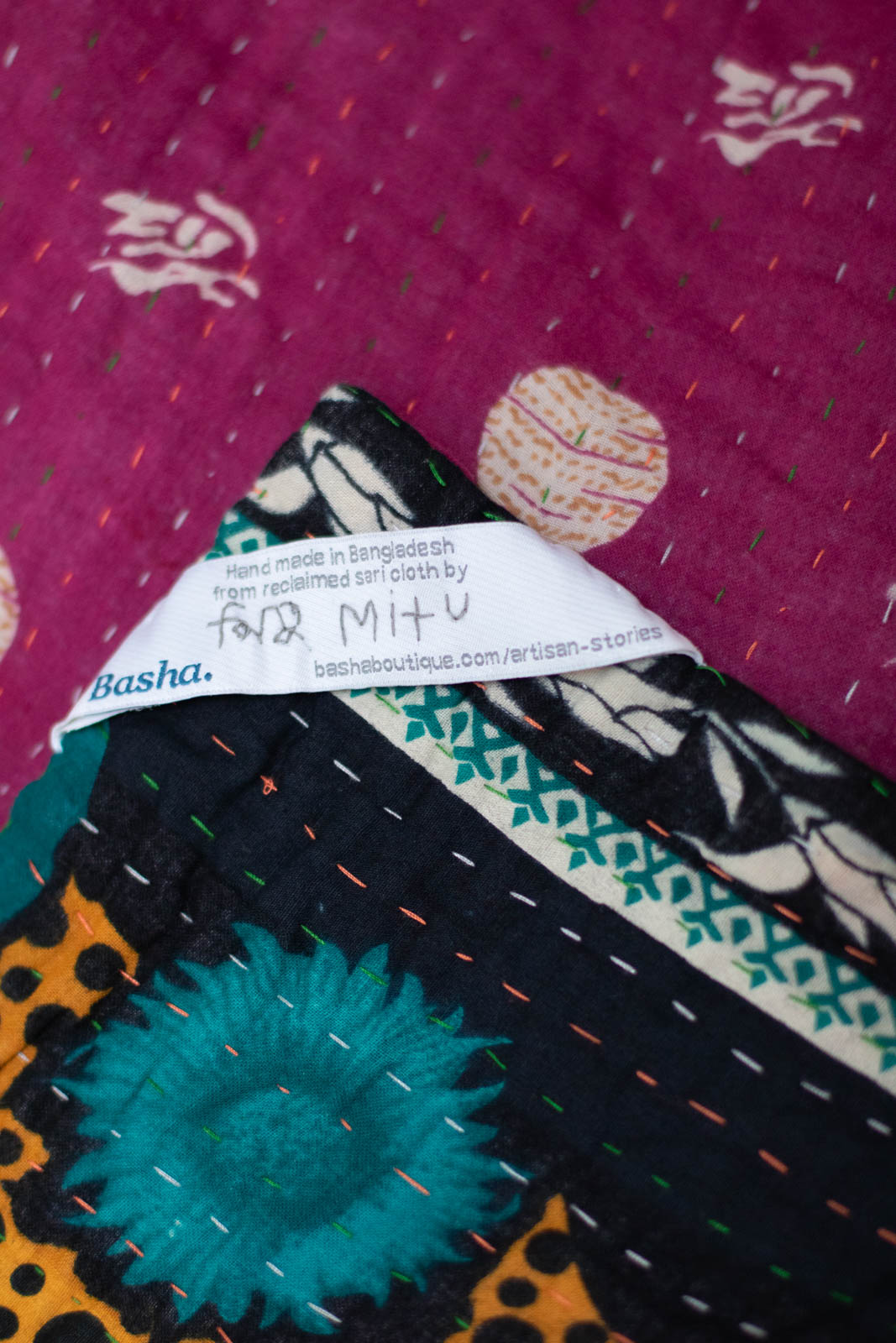 Courage Kantha Throw