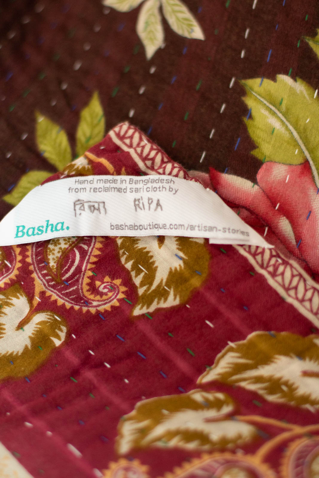 Enlighten Kantha Throw