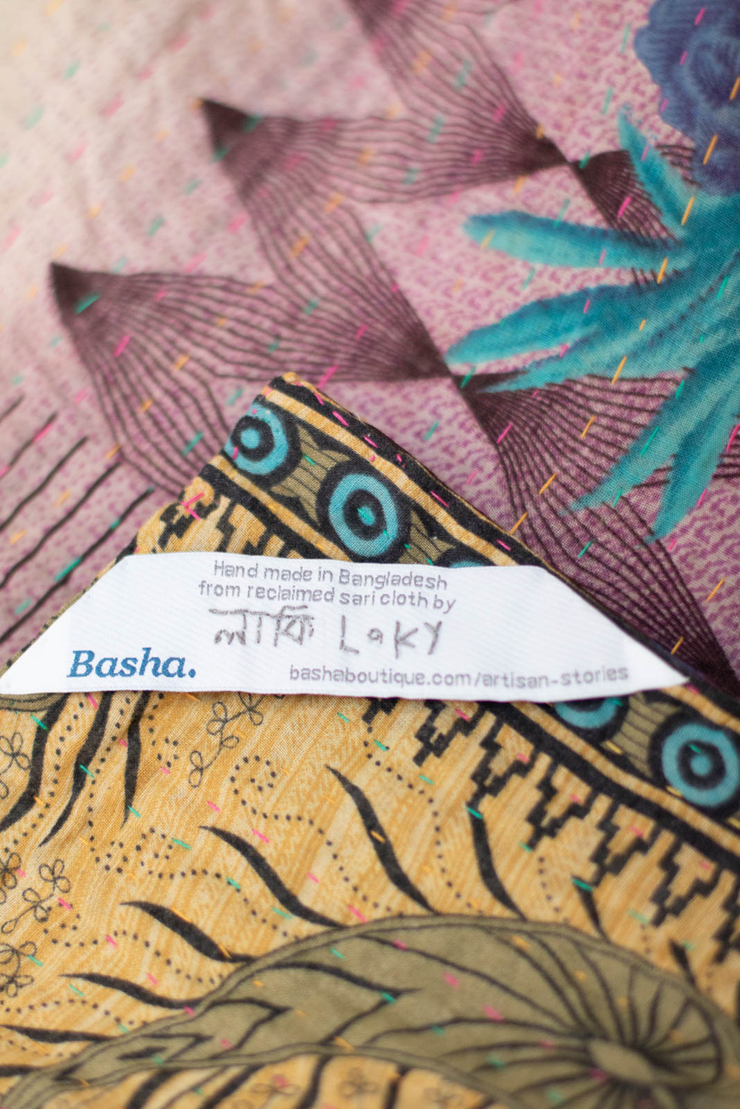 Excel Kantha Throw