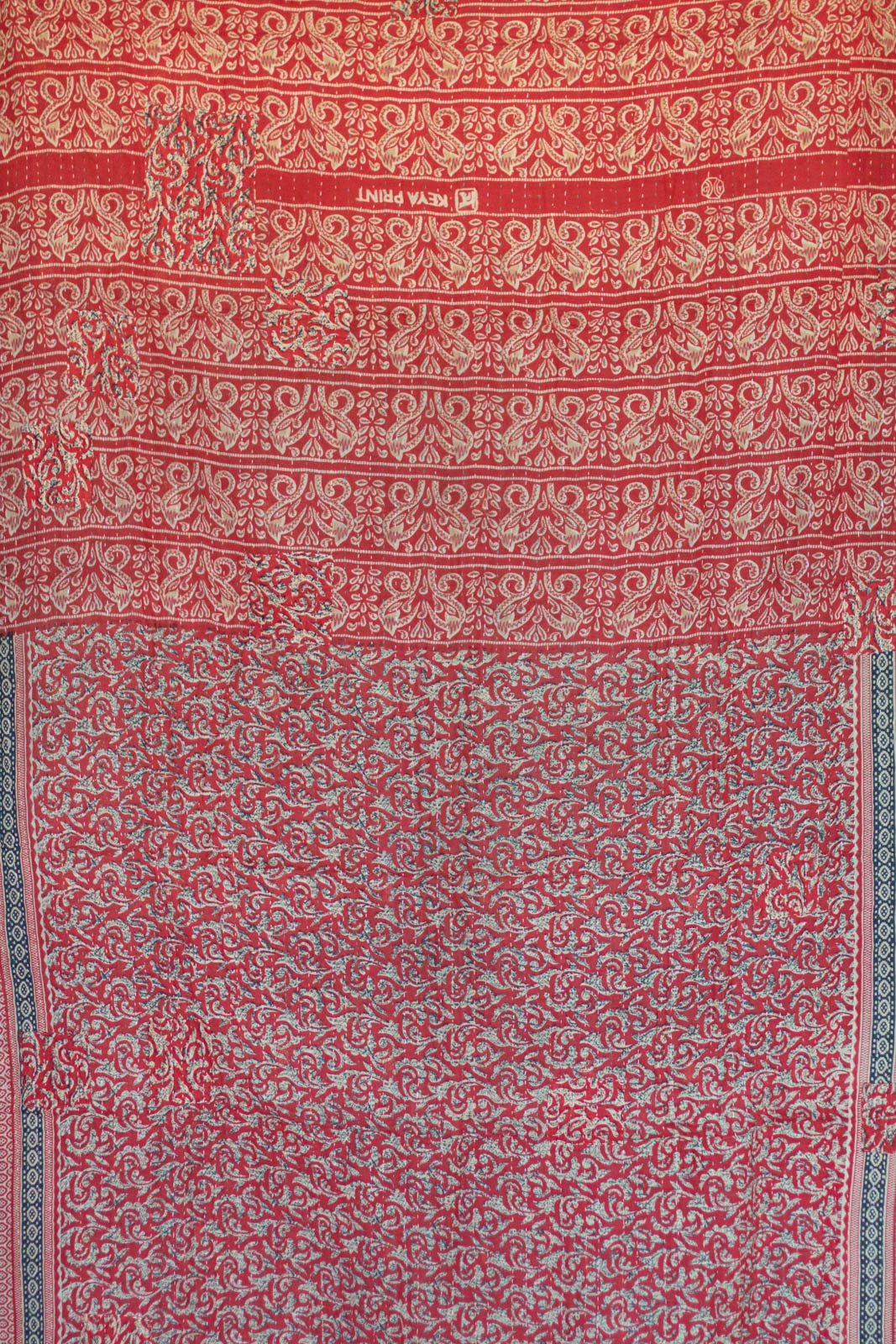 Mountain Kantha Throw