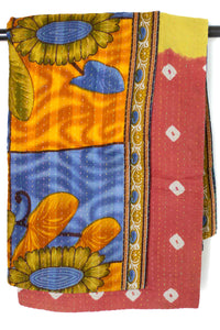 Kantha Throw Bed Quilt