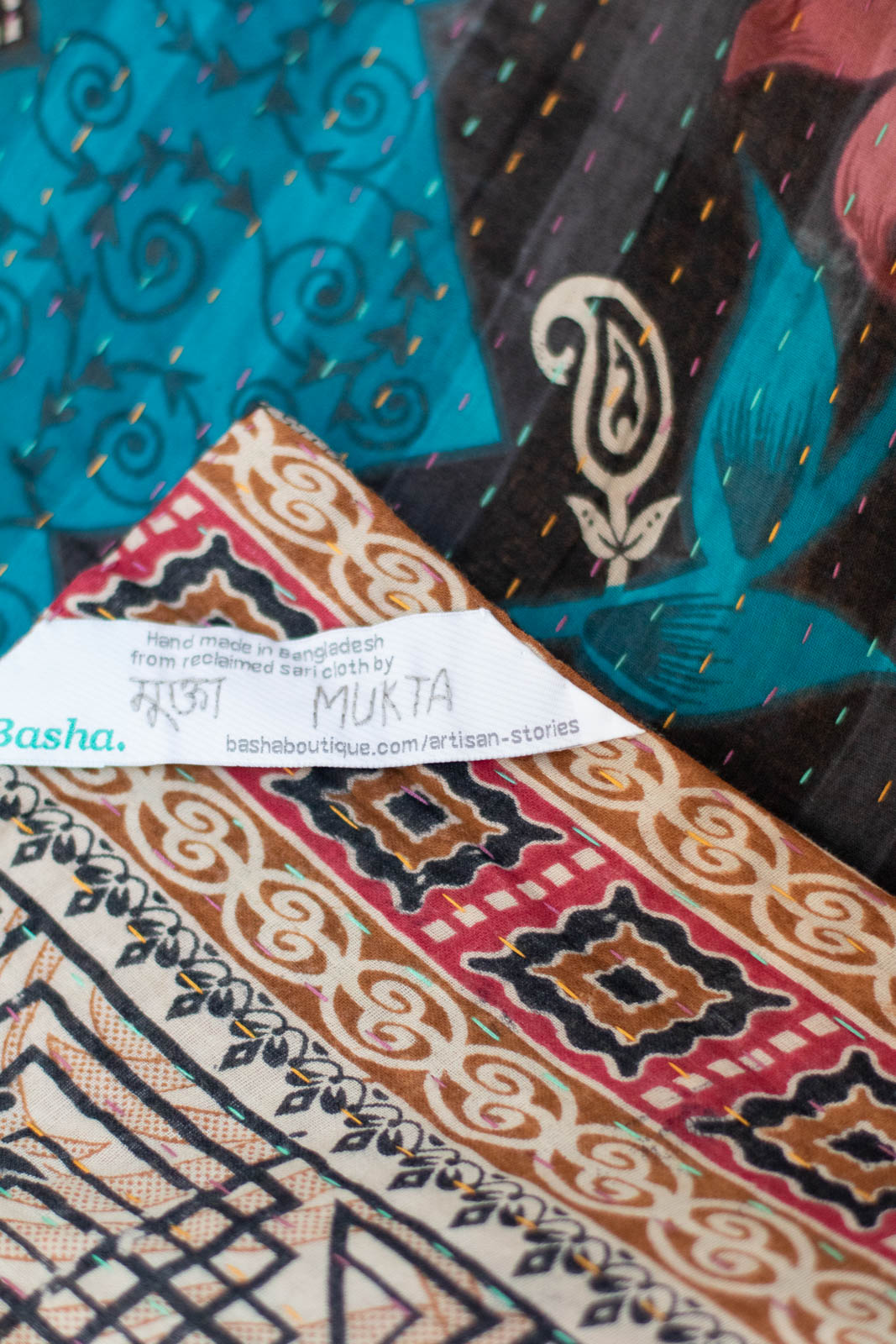 Woods Kantha Throw