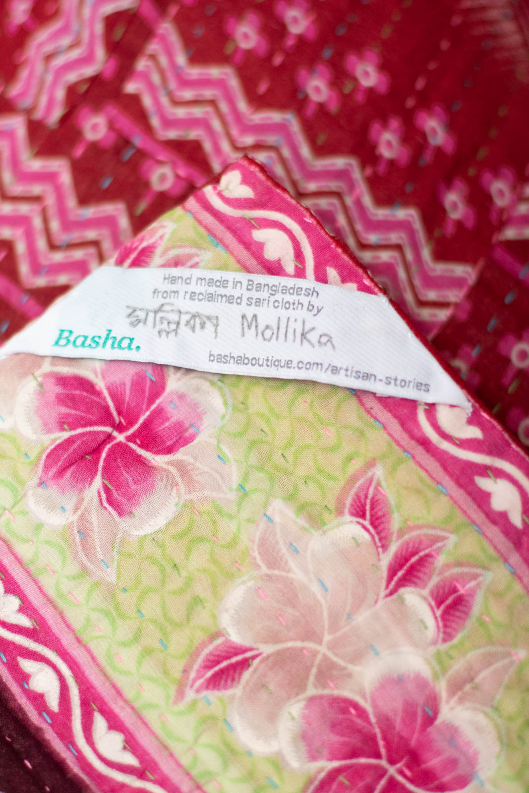 Balsam Kantha Throw