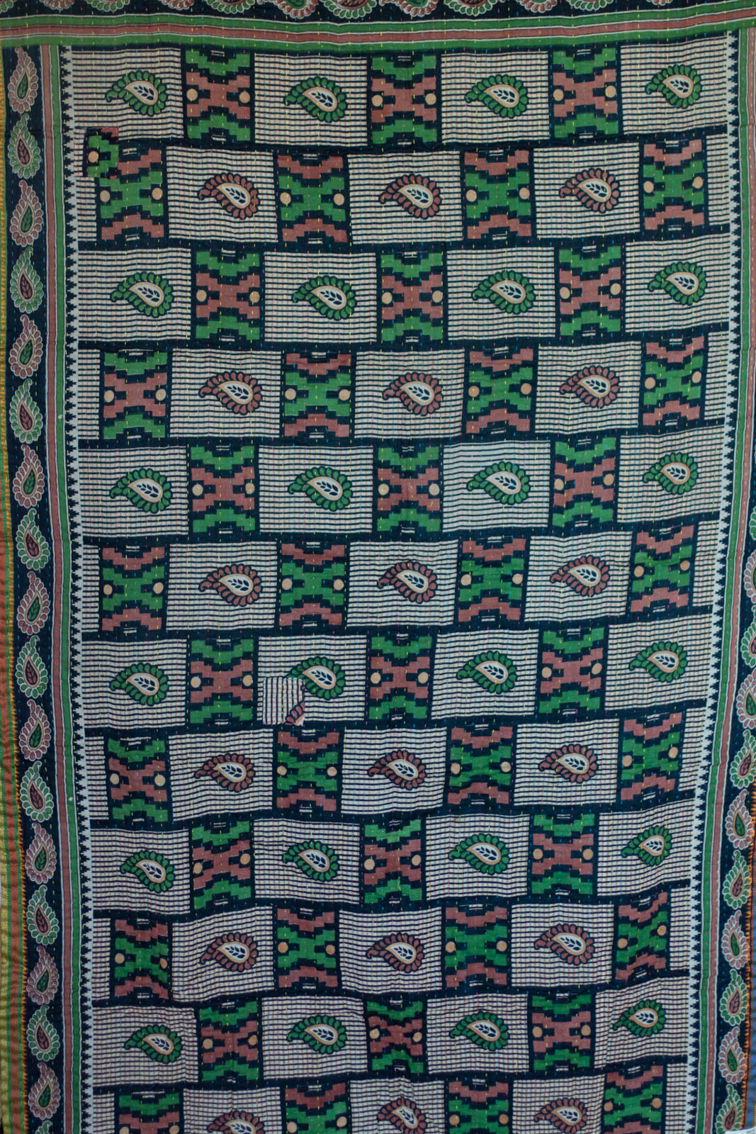 Grove Kantha Throw