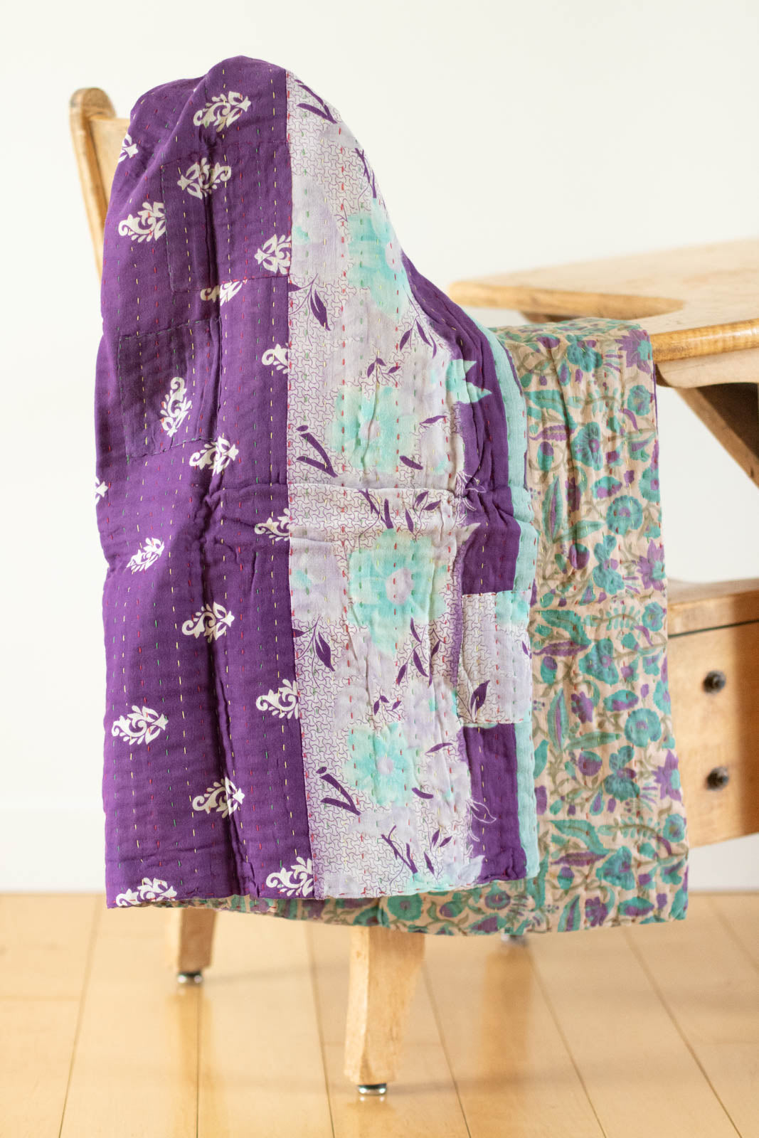 dignify Kantha Baby Blanket Quilt