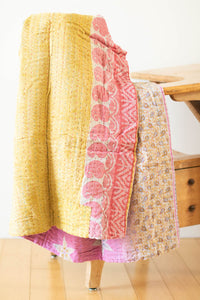 dignify Kantha Baby Blanket Quilt