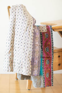 dignify Kantha Baby Blanket Quilt