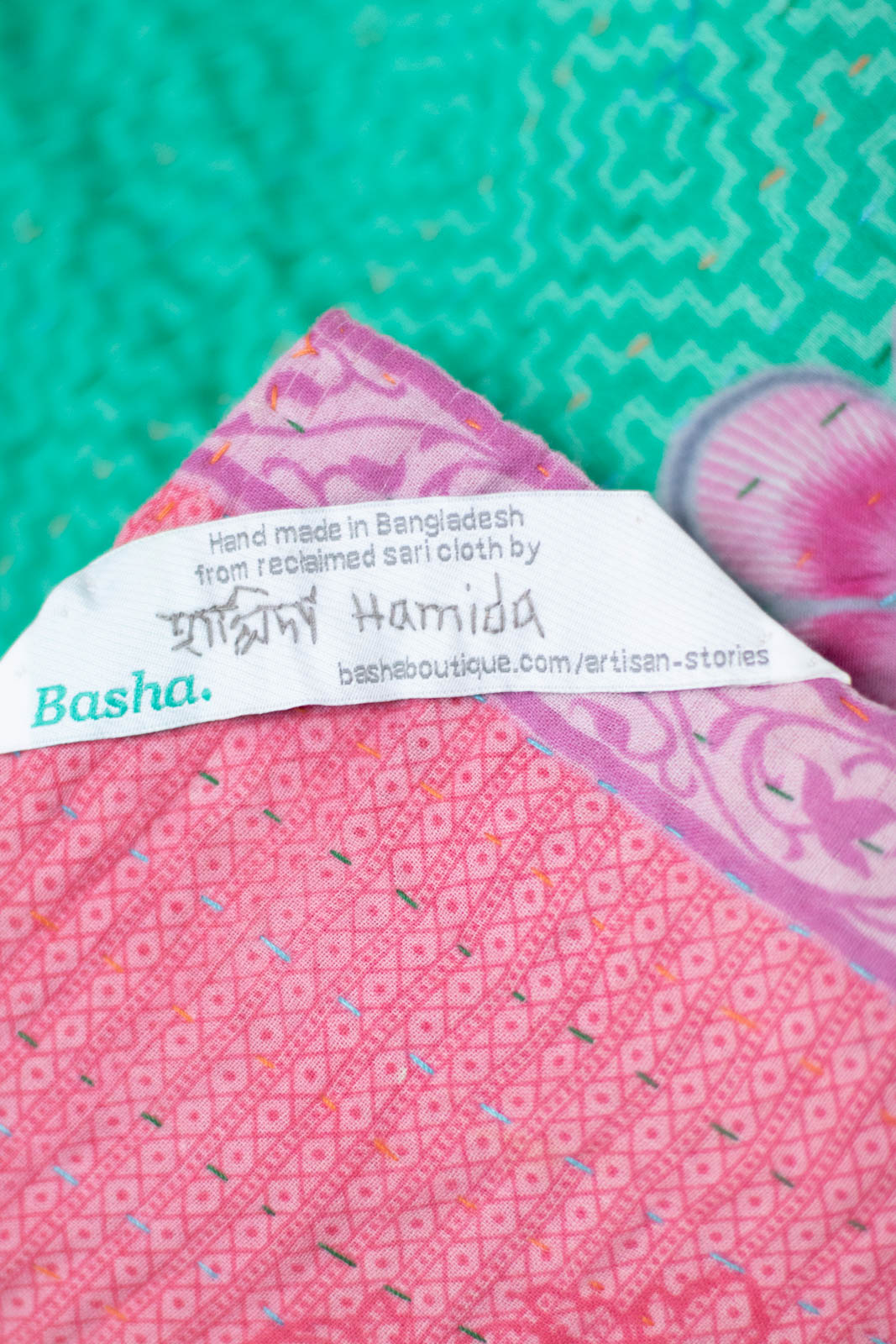 Little No. 3 Kantha Baby Blanket