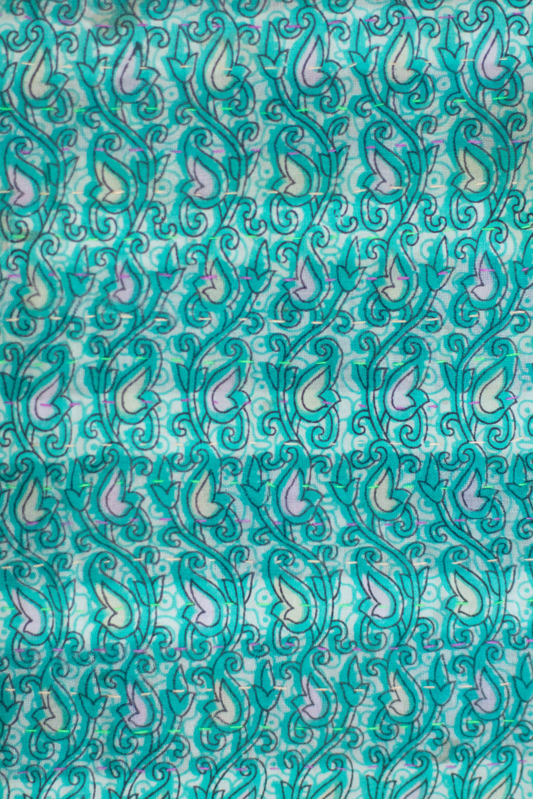 Precious No. 6 Kantha Baby Blanket