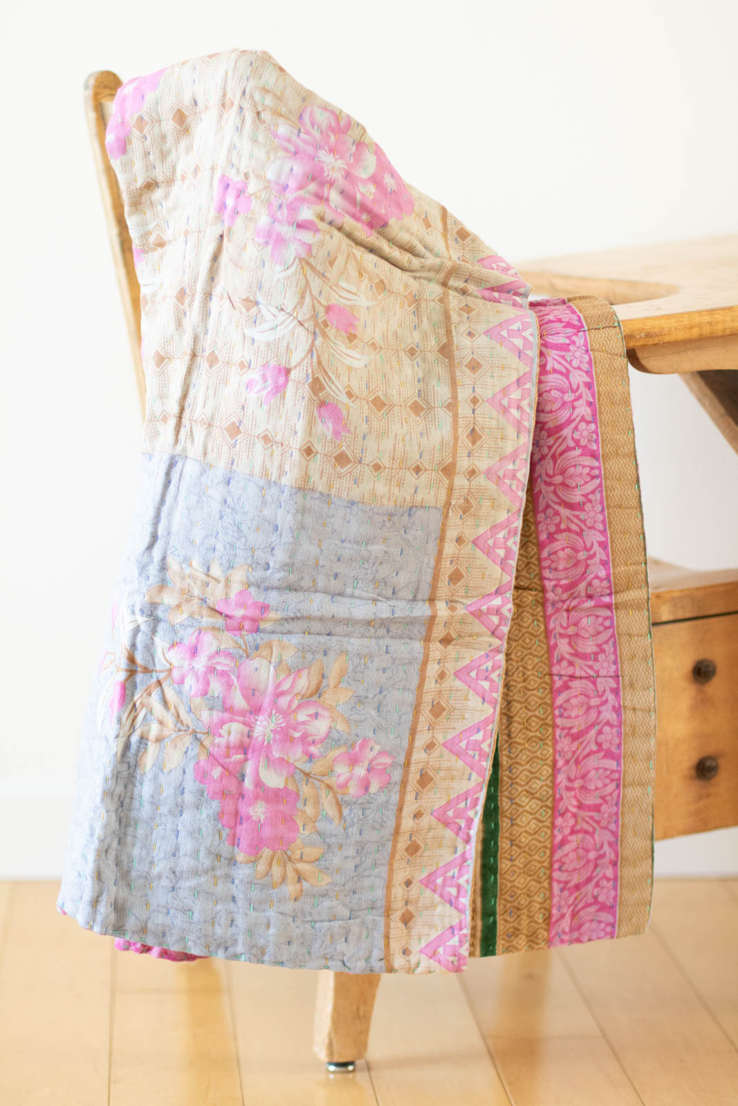 dignify Kantha Baby Blanket Quilt