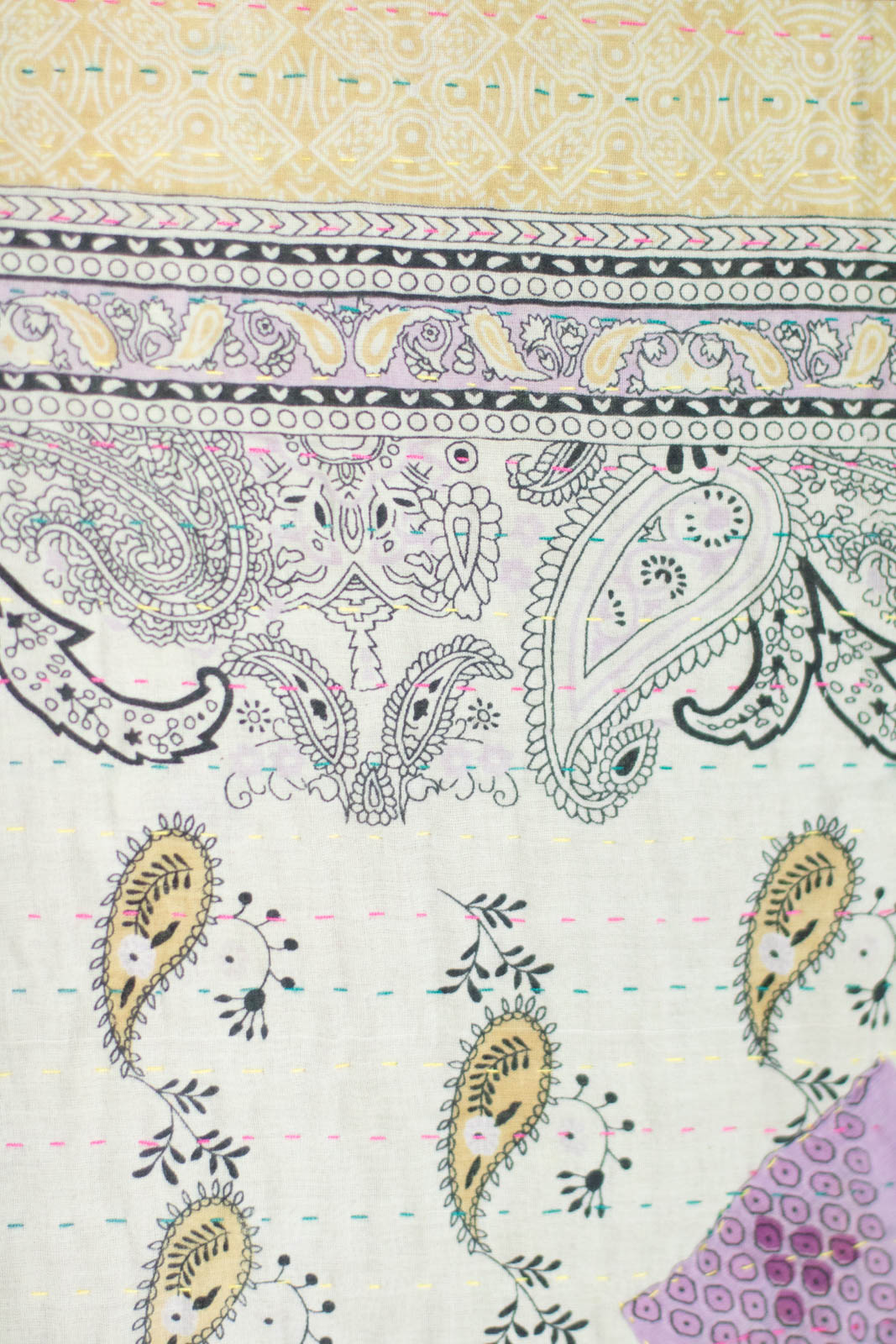 Sweet No. 4 Kantha Baby Blanket