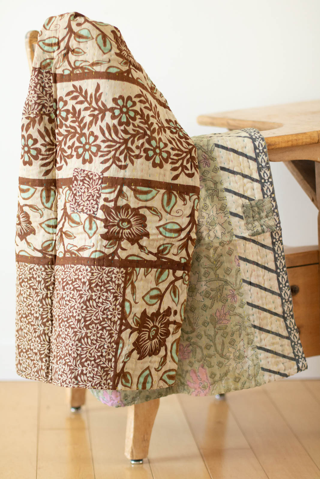 dignify Kantha Baby Blanket Quilt