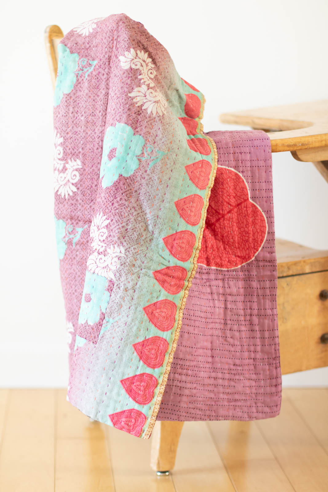 dignify Kantha Baby Blanket Quilt